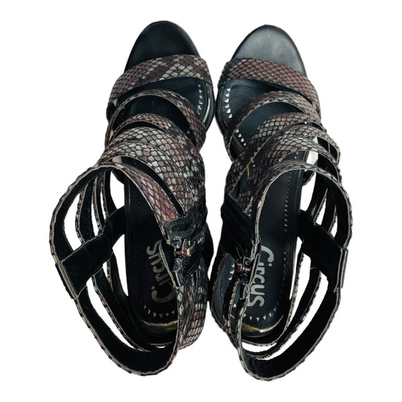 Sam Edelman Circus Neva Cage Heeled Sandals Women’s Size 10 - Picture 5 of 10